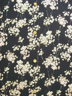 枝桜・黒 ※3L/4L可　(税抜き価格15,000円）ky-788