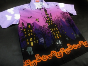 訳あり♪【現品のみ】Halloween night(税抜き価格15,000円）※現品のLサイズ・半袖のみ　ge-438