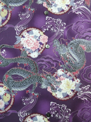 龍に花丸牡丹文様（税抜き15,000円）my-784